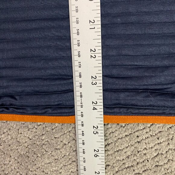 LL Bean Airlight Knit Hoodie Jacket Men's Medium Slightly Fitted Blue Full Zip - Picture 10 of 10